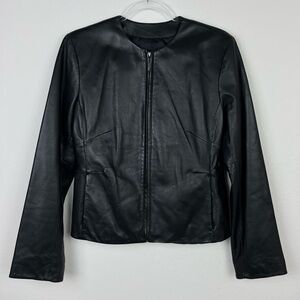 Siena Studio Women’s Leather Jacket Size M